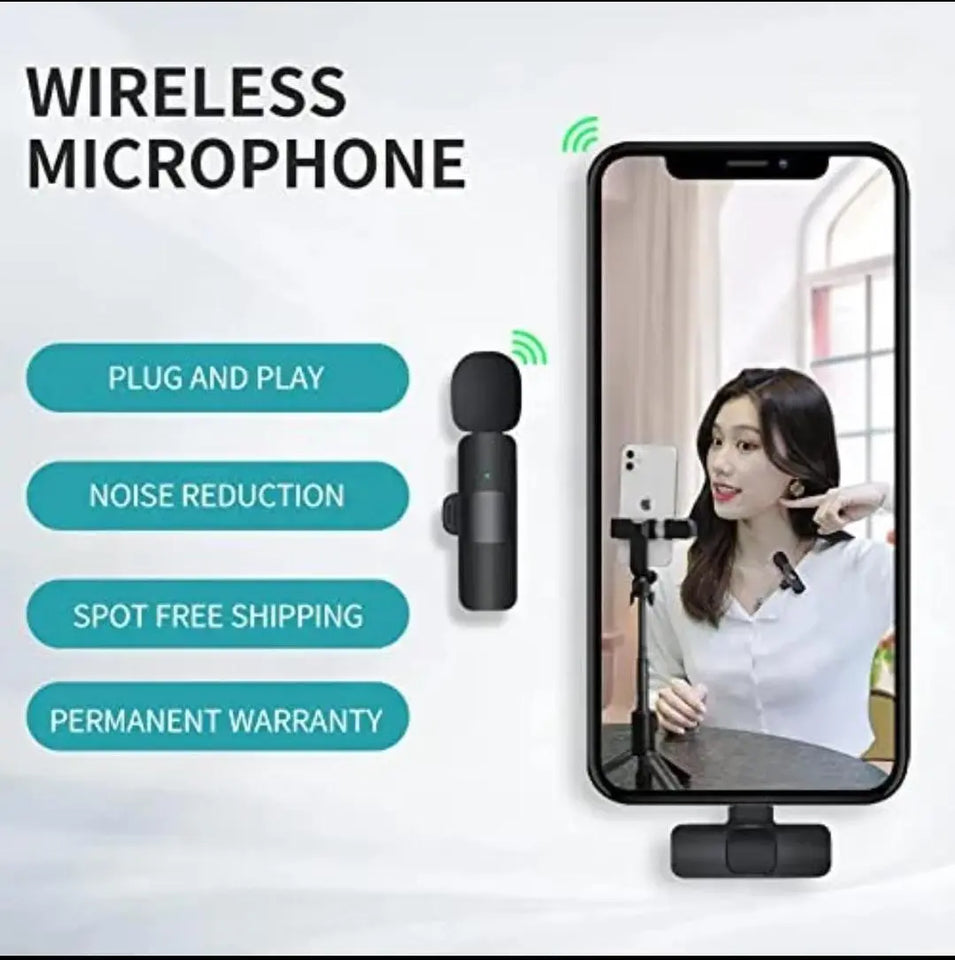 KB Wireless 3 in 1 Noise Reduction Microphone ebazarmart