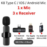 KB Wireless 3 in 1 Noise Reduction Microphone ebazarmart